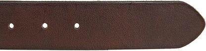 Lucky Brand Men's Jeans Leather Belt| Classic| Casual| Dress| Everyday| American Heritage| Genuine Leather| Metal Buckle