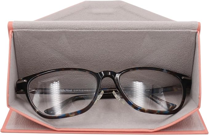 Real Sic Glasses Case for Men and Women - Magnetic Folding Hard Shell Sunglass Holder - Inspired by Solid Color