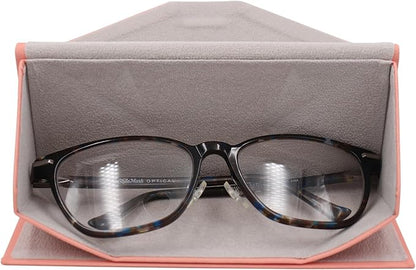 Real Sic Glasses Case for Men and Women - Magnetic Folding Hard Shell Sunglass Holder - Inspired by Solid Color