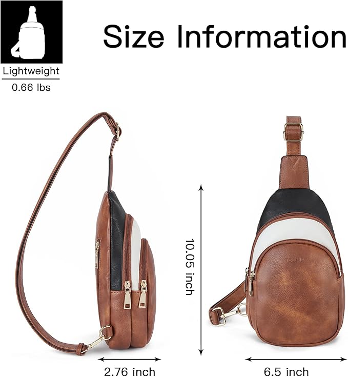 Telena Crossbody Bags for Women Leather Cross Body Sling Bag for Woman Travel