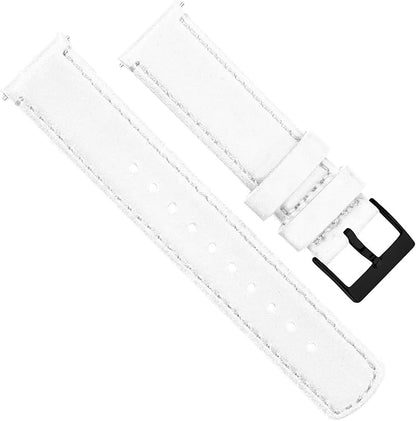 BARTON WATCH BANDS - Top Grain Leather Watch Bands Compatible with Apple Watch Models - 1, 2, 3, 4, 5, 6, 7, 8, 9, 10, SE, Ultra & Ultra 2