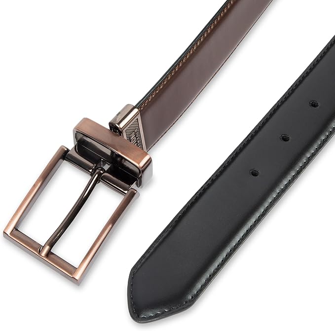 Kenneth Cole REACTION Men's 2-in-1 Reversible Dress Belt