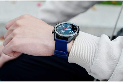 BISONSTRAP Watch Strap 18mm 19mm 20mm 21mm 22mm, Quick Release Silicone Watch Bands for Men Women