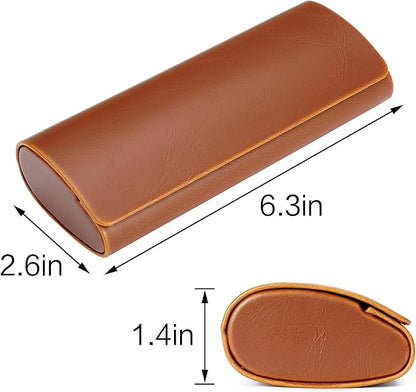 Vemiss Hard Shell Eyeglass Cases, Lightweight Portable Glasses Case for Women Men