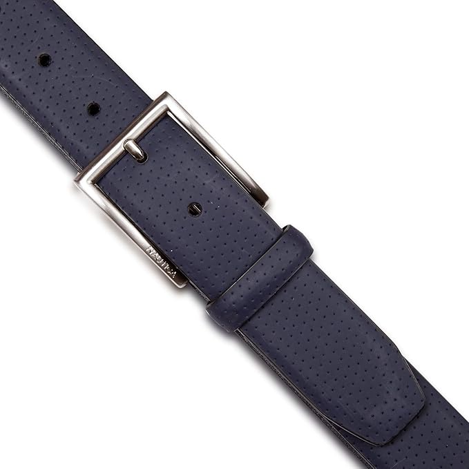 Nautica Men's Dress Leather Belt for Suits and Pants | Classic | Business | Fashion | Adjustable | Metal Buckle