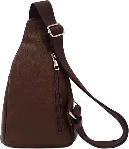 FashionPuzzle Compact Triangle Sling Bag | Compact