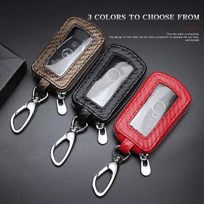 Universal Premium Car Key Fob Case Genuine Leather Car Smart Key fob Holder for Remote Key Fob