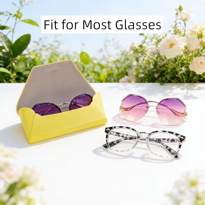 Glasses Case Hard Shell, Cute Sunglasses Case, Glass Cases for Eyeglasses Women, Reading Eye Glass Cases