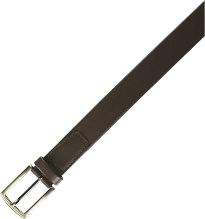 Perry Ellis Men's Tubular Leather Dress Belt