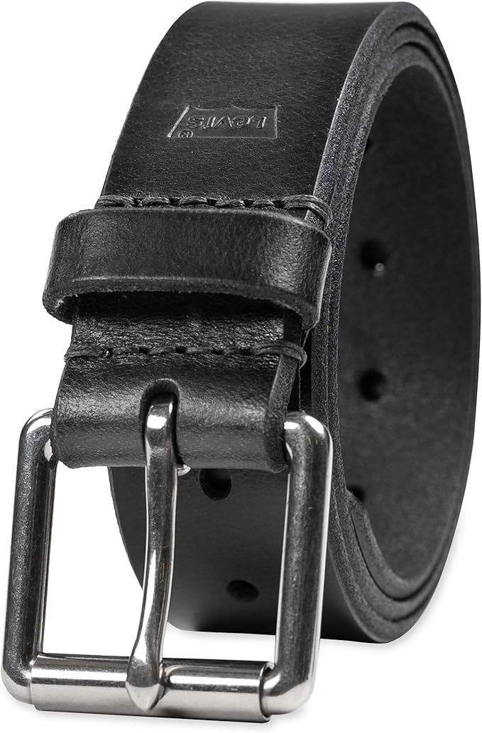 Levi’s Men’s Casual Leather Belt, Classic Strap for Jeans & Everyday Wear