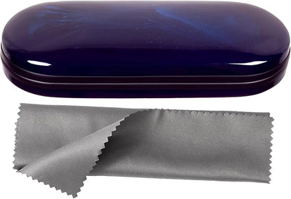 Vemiss Hard Shell Eyeglass Cases, Lightweight Portable Glasses Case for Women Men