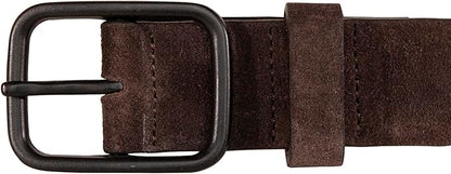 Lucky Brand Men's Jeans Leather Belt| Classic| Casual| Dress| Everyday| American Heritage| Genuine Leather| Metal Buckle