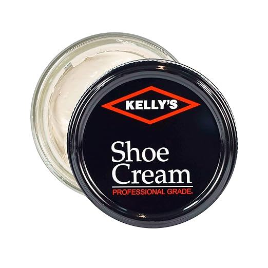 Kelly's Ivory Shoe Polish 1.5 oz - Professional Leather Shoe Cream