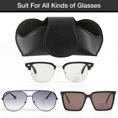 KINIVA Sunglass Clip & Holder, Magnetic Glasses Case for Car Organizer