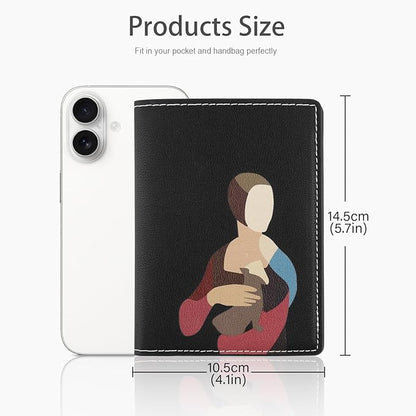 Lychii Passport Holder Cover, Ultra Slim PU Leather Travel Passport Wallet Organizer, 5.7 x 4.1 Inches