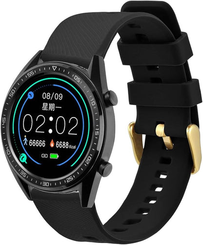 BISONSTRAP Watch Strap 18mm 19mm 20mm 21mm 22mm, Quick Release Silicone Watch Bands for Men Women