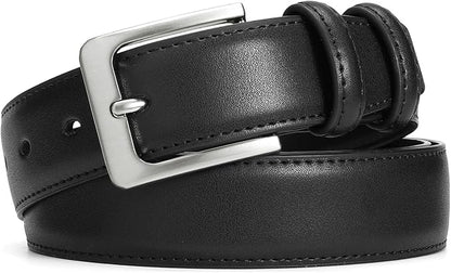 SENDEFN Mens Belts Leather Belt for Men 1 1/4" for Casual Jeans Dress Pants with Gift Box