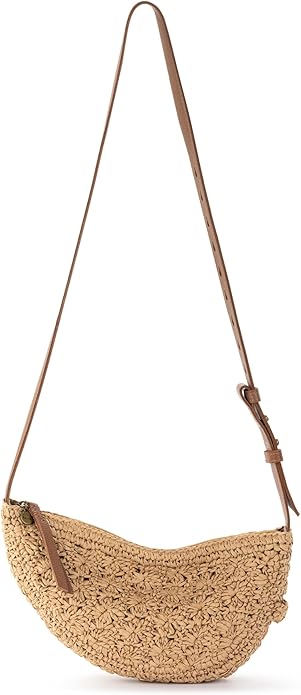 The Sak Tess Sling Purse - Small Woman's Crossbody Bag For Everyday & Travel - Handbag With Zipper Closure & Adjustable Strap