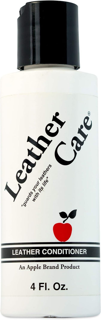 Apple Brand Leather Cleaner & Conditioner Kit - for Use On Leather Purses, Handbags, Shoes, Boots & Accessories - Safe On Colored and Natural Leather