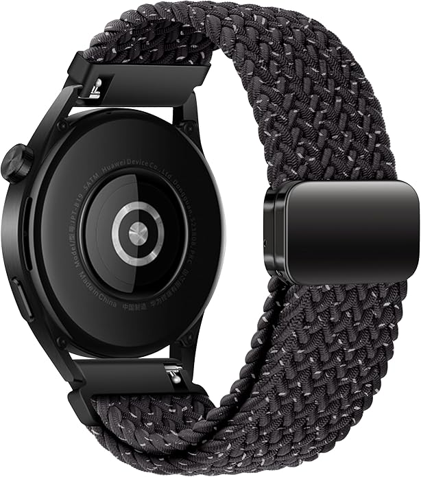 Mazoft Braided Sport Band Compatible with Samsung Galaxy Watch Band 7/FE/6/5/4/3 & Watch 5 Pro & 6/4 Classic &Gear S3/S2, 20mm & 22mm watch band for Samsung Watch 47mm 46mm 45mm 44mm 40mm 43/42/41mm