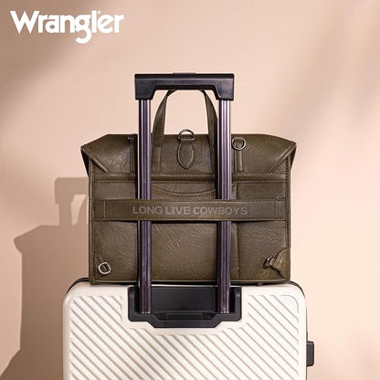Wrangler Laptop Bag for Women Messenger Bag Briefcase Computer Backpack Convertible Satchel Bag
