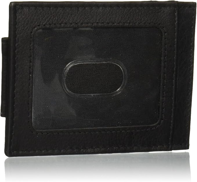NFL Leather Money Clip Cardholder