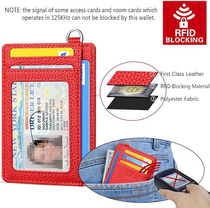 FurArt Slim Minimalist Wallet, Front Pocket Wallets, RFID Blocking, Credit Card Holder for Men