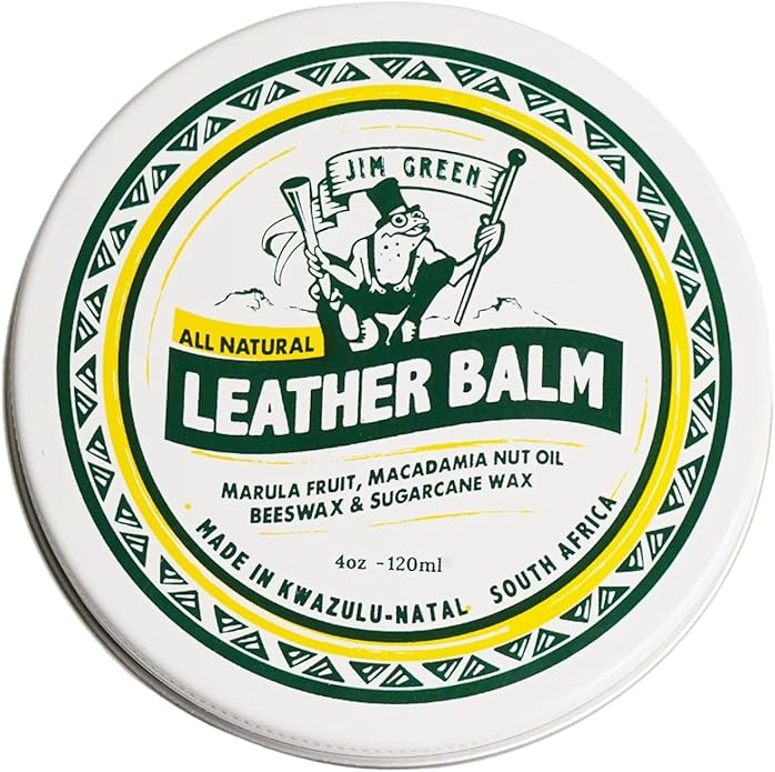 JIM GREEN All Natural Leather Balm Footwear Care Kit for Leather Hiking Boots