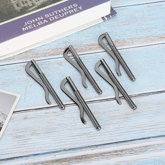 75mm Money Clip, 10PCS Spring Money Clip Wallet Spring Clip Wallet Money Clip Metal Cash Clip