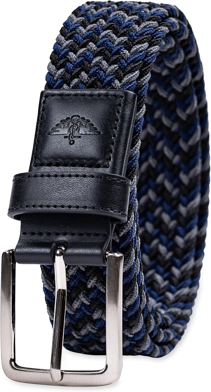 Dockers Men's 1 3/8 in. Stretch Fabric Braided Belt
