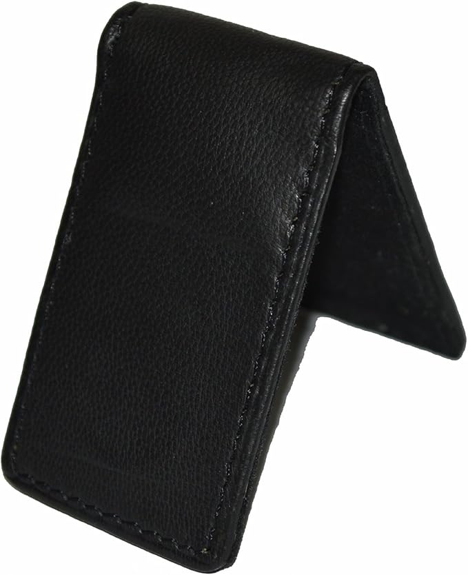 LB LEATHERBOSS Men's New Leather Strong Magnetic Money Clip