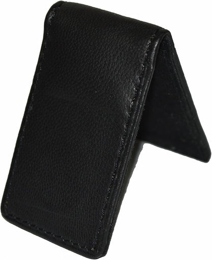 LB LEATHERBOSS Men's New Leather Strong Magnetic Money Clip