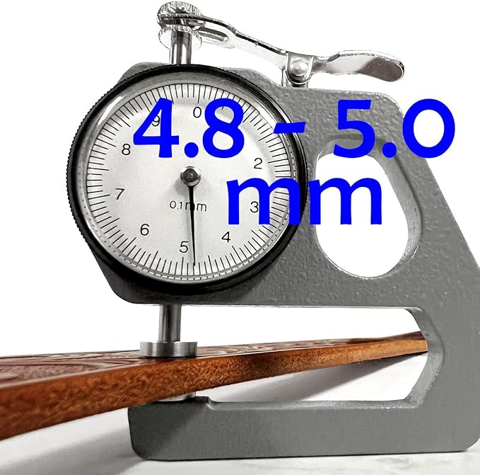 100% One-Piece Full Grain Leather Belt Straps with No Slot Hole/Slot Hole/Heavy-Duty, Multi Options 1-1/2" (38mm) Wide