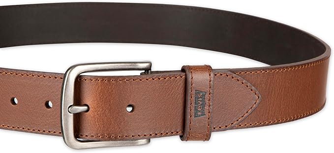 Levi’s Men’s Casual Leather Belt, Classic Strap for Jeans & Everyday Wear