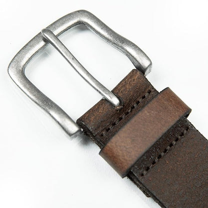 Lucky Brand Men's Jeans Leather Belt| Classic| Casual| Dress| Everyday| American Heritage| Genuine Leather| Metal Buckle