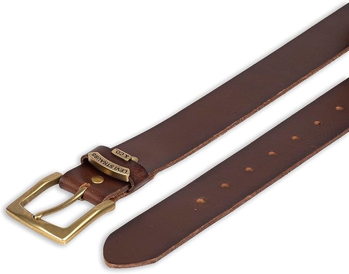 Levi’s Men’s Casual Leather Belt, Classic Strap for Jeans & Everyday Wear