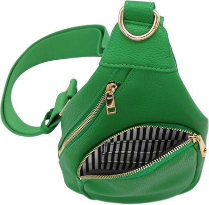 FashionPuzzle Compact Triangle Sling Bag | Compact