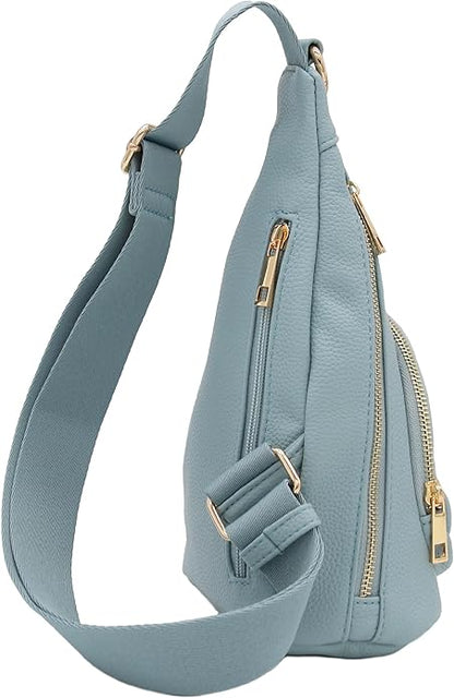 FashionPuzzle Compact Triangle Sling Bag | Compact
