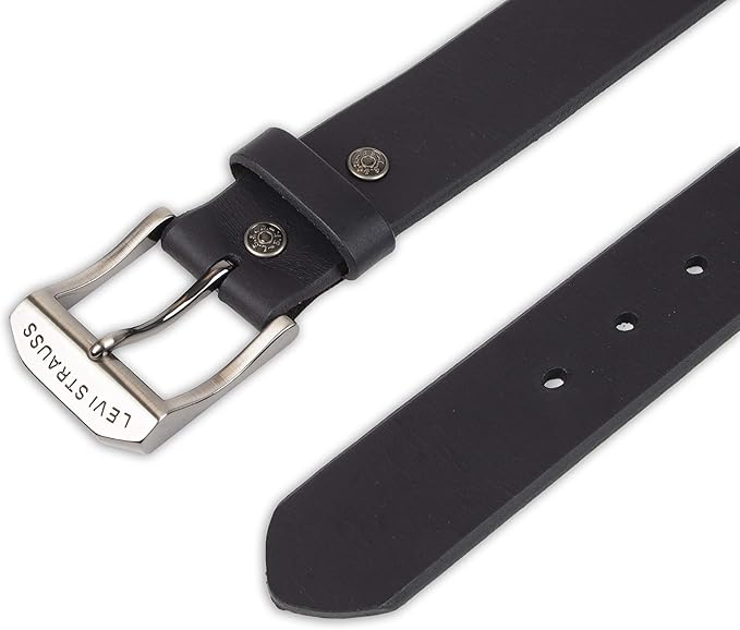 Levi’s Men’s Casual Leather Belt, Classic Strap for Jeans & Everyday Wear