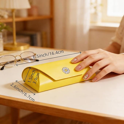 Glasses Case Hard Shell, Cute Sunglasses Case, Glass Cases for Eyeglasses Women, Reading Eye Glass Cases
