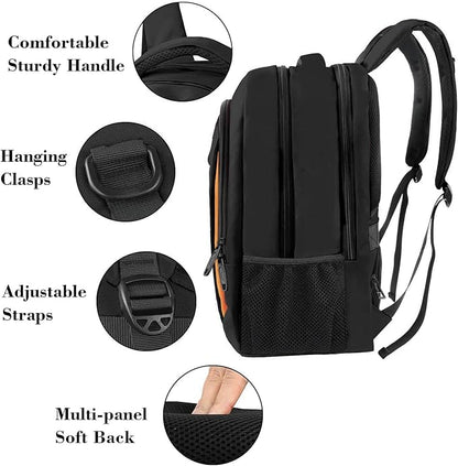 MATEIN Travel Laptop Backpack, Slim Sturdy College Laptops Backpack, Business Anti Theft Water Resistant Computer Bag Gift for Men & Women Fits 15.6 Inch Notebook