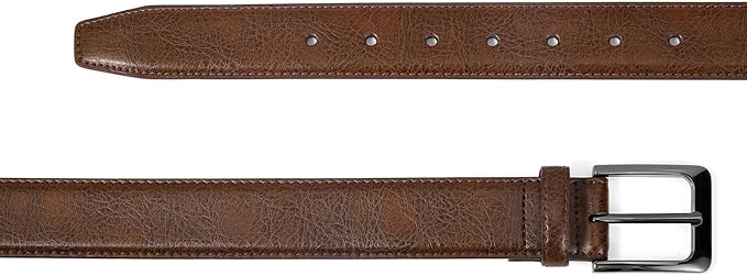 VATAN Men's Genuine Leather Dress Belts, Handmade Classic Every Day Leather Jeans Belt for Men Work Business Casual