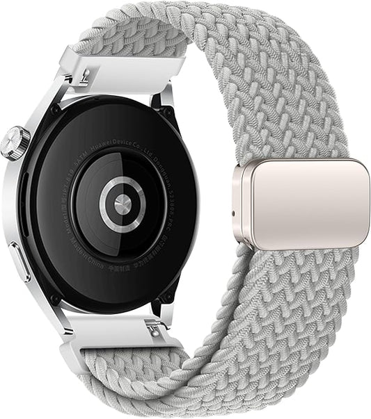 Mazoft Braided Sport Band Compatible with Samsung Galaxy Watch Band 7/FE/6/5/4/3 & Watch 5 Pro & 6/4 Classic &Gear S3/S2, 20mm & 22mm watch band for Samsung Watch 47mm 46mm 45mm 44mm 40mm 43/42/41mm