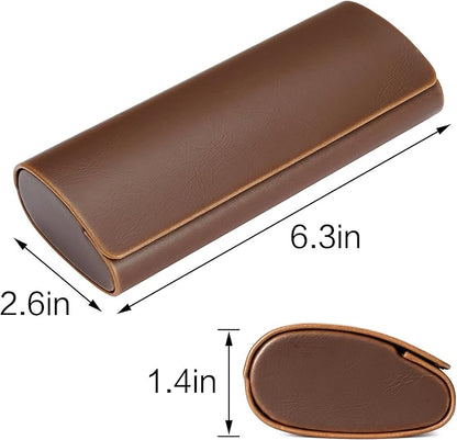 Vemiss Hard Shell Eyeglass Cases, Lightweight Portable Glasses Case for Women Men