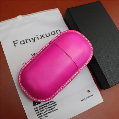 Leather Glasses Case Cowhide Vintage Men And Women Nearsighted Glasses Sunglasses Travel Anti-Crush Storage Box