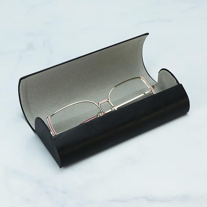 VisionGlobal Hard Shell Eyeglass Case for Eyeglasses and Sunglasses for Men/Women and Kids