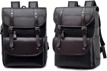 Laptop Backpack Stylish Waterproof Laptop Bag for Business Work Weekender Travel, black