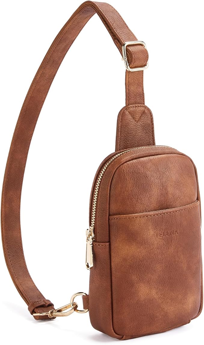 Telena Crossbody Bags for Women Leather Cross Body Sling Bag for Woman Travel