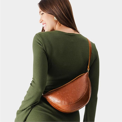 Portland Leather Goods Koala Sling Bag – Leather Sling with Adjustable Strap – Handmade from the Finest Full-Grain Hides