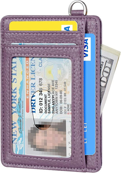 FurArt Slim Minimalist Wallet, Front Pocket Wallets, RFID Blocking, Credit Card Holder for Men